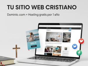 🌐 Tu Sitio Web Cristiano Listo para Usar